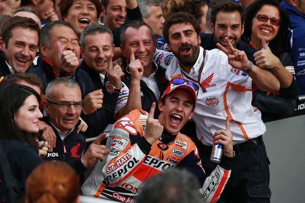 La carrera de MotoGP en Valencia