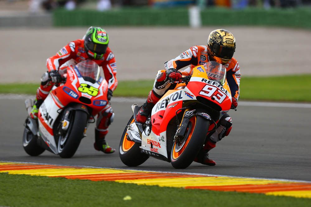 La carrera de MotoGP en Valencia