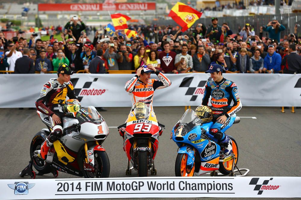 La carrera de MotoGP en Valencia