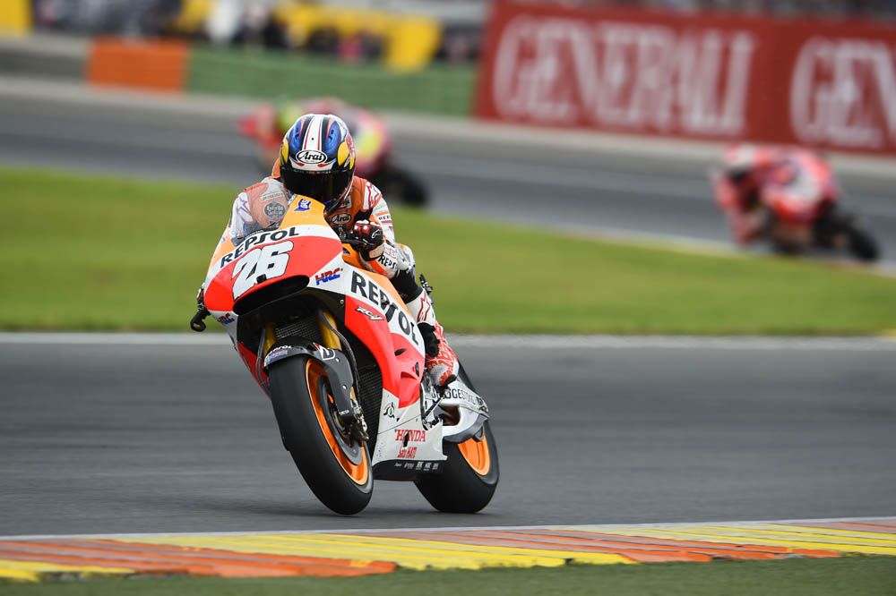 La carrera de MotoGP en Valencia
