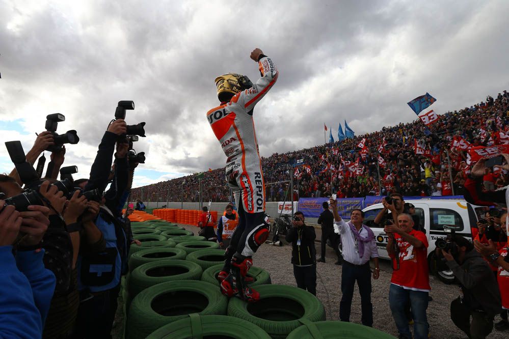 La carrera de MotoGP en Valencia