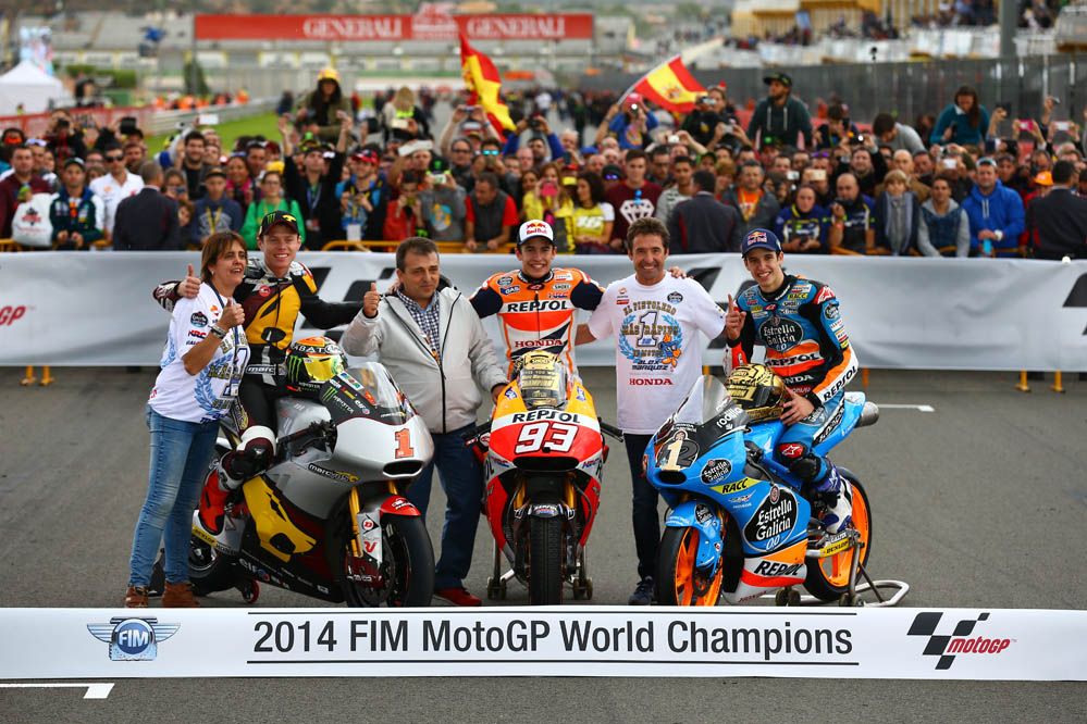 La carrera de MotoGP en Valencia