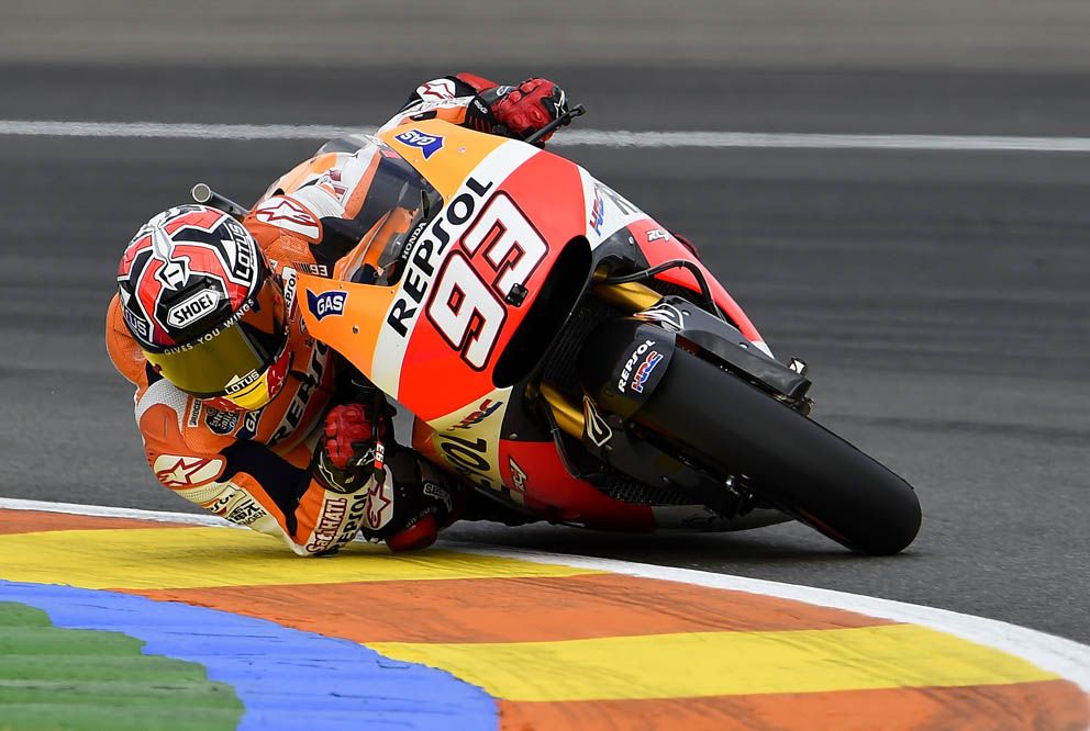 La carrera de MotoGP en Valencia