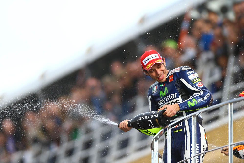 La carrera de MotoGP en Valencia