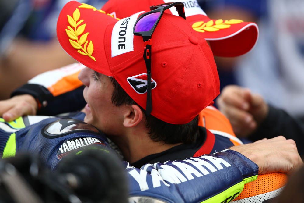 La carrera de MotoGP en Valencia