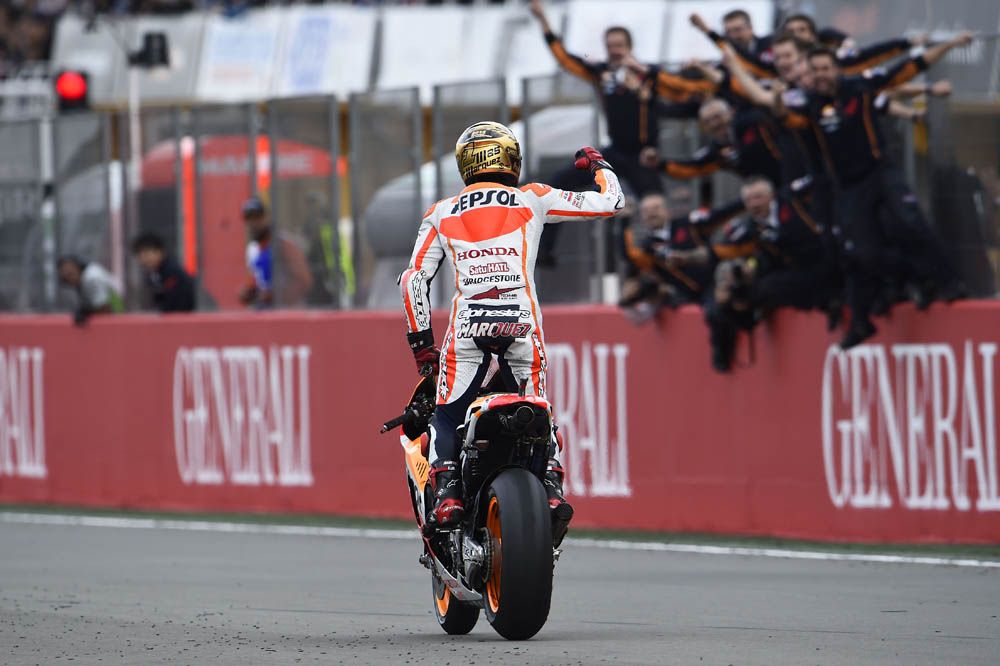 La carrera de MotoGP en Valencia