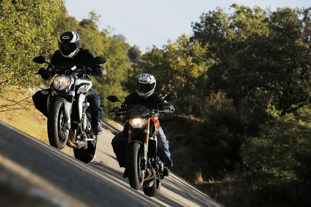 Comparativa MV Agusta Brutale-Yamaha MT-09. Galeria
