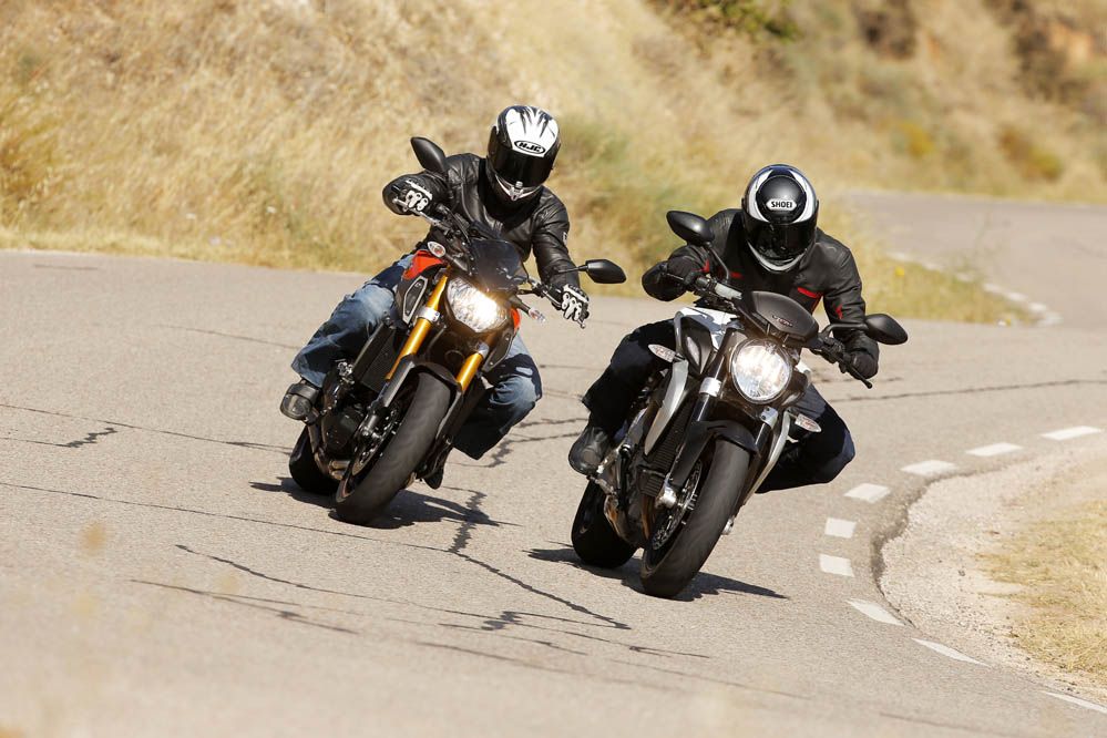 Comparativa MV Agusta Brutale-Yamaha MT-09. Galeria