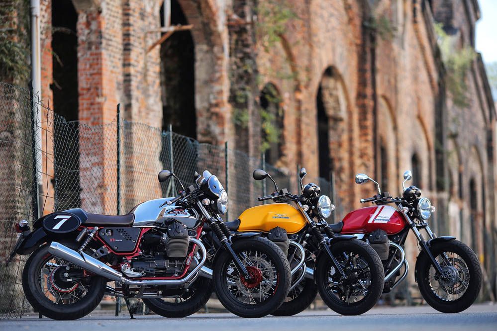 Prueba Moto Guzzi V7 II. Imágenes