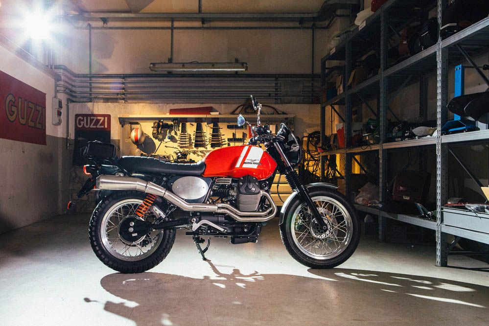 Prueba Moto Guzzi V7 II. Imágenes