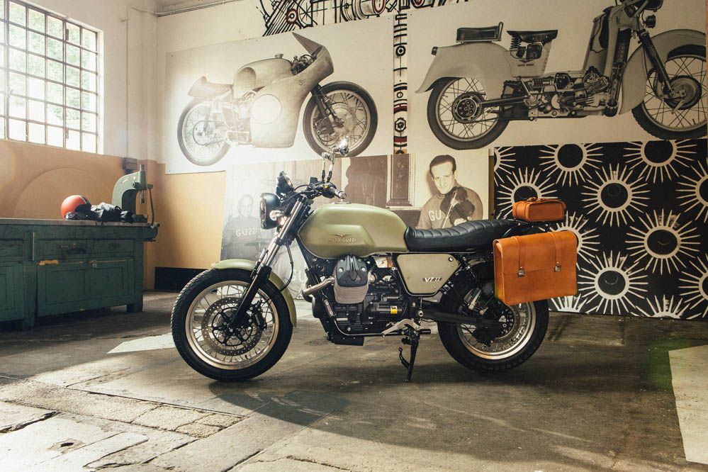 Prueba Moto Guzzi V7 II. Imágenes