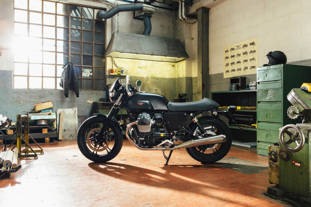 Prueba Moto Guzzi V7 II. Imágenes