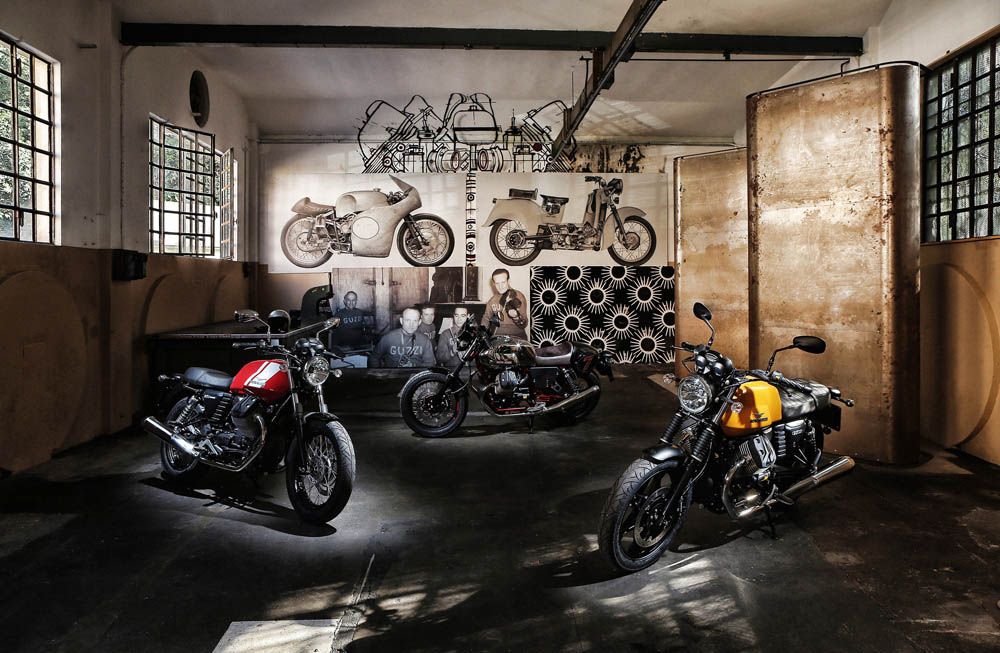 Prueba Moto Guzzi V7 II. Imágenes