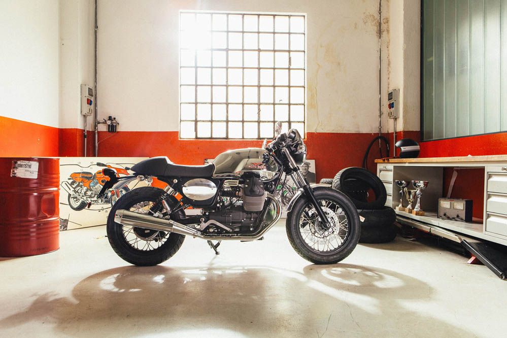 Prueba Moto Guzzi V7 II. Imágenes