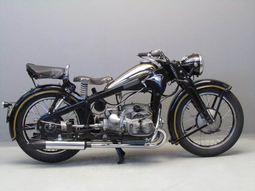 Moto clásica: Zündapp KS600. Galería