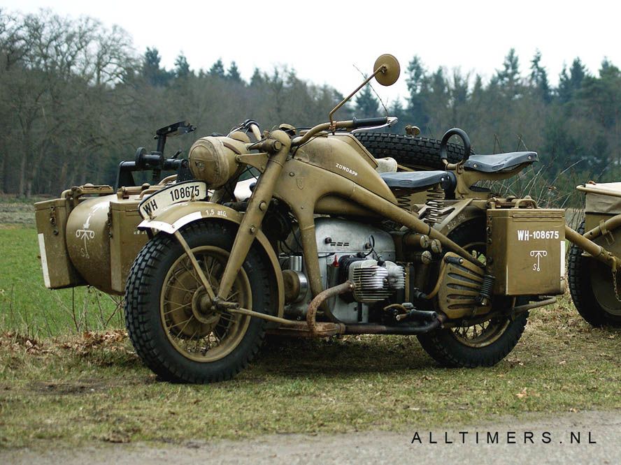 Moto clásica: Zündapp KS600. Galería