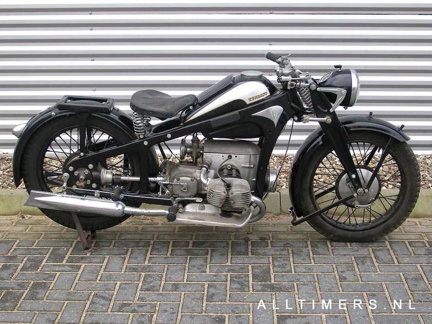 Moto clásica: Zündapp KS600. Galería