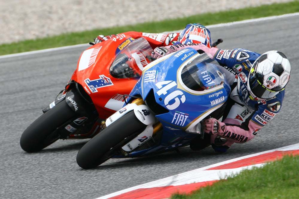 Decoraciones especiales de motos de Gran Premio. Galería