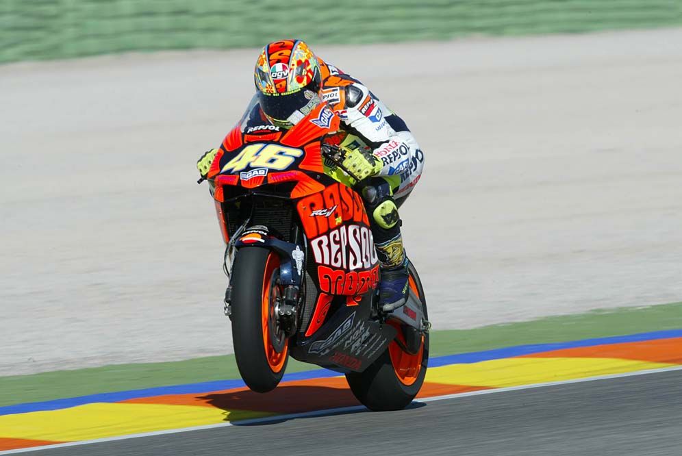 Decoraciones especiales de motos de Gran Premio. Galería