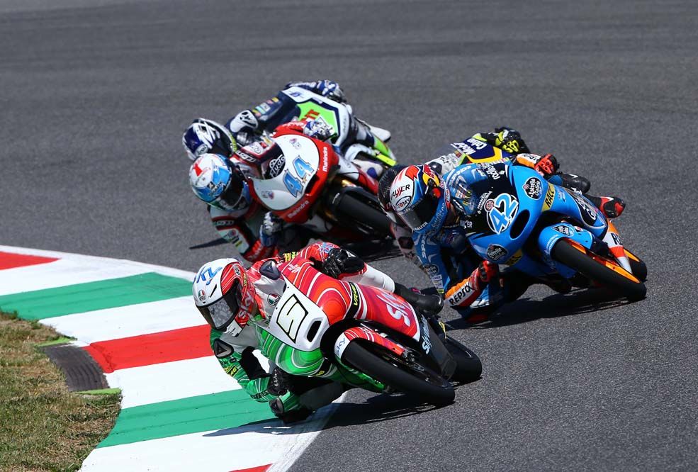 Decoraciones especiales de motos de Gran Premio. Galería