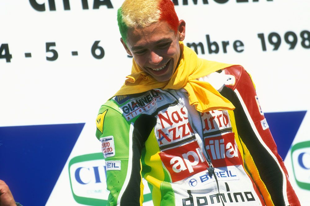 Decoraciones especiales de motos de Gran Premio. Galería