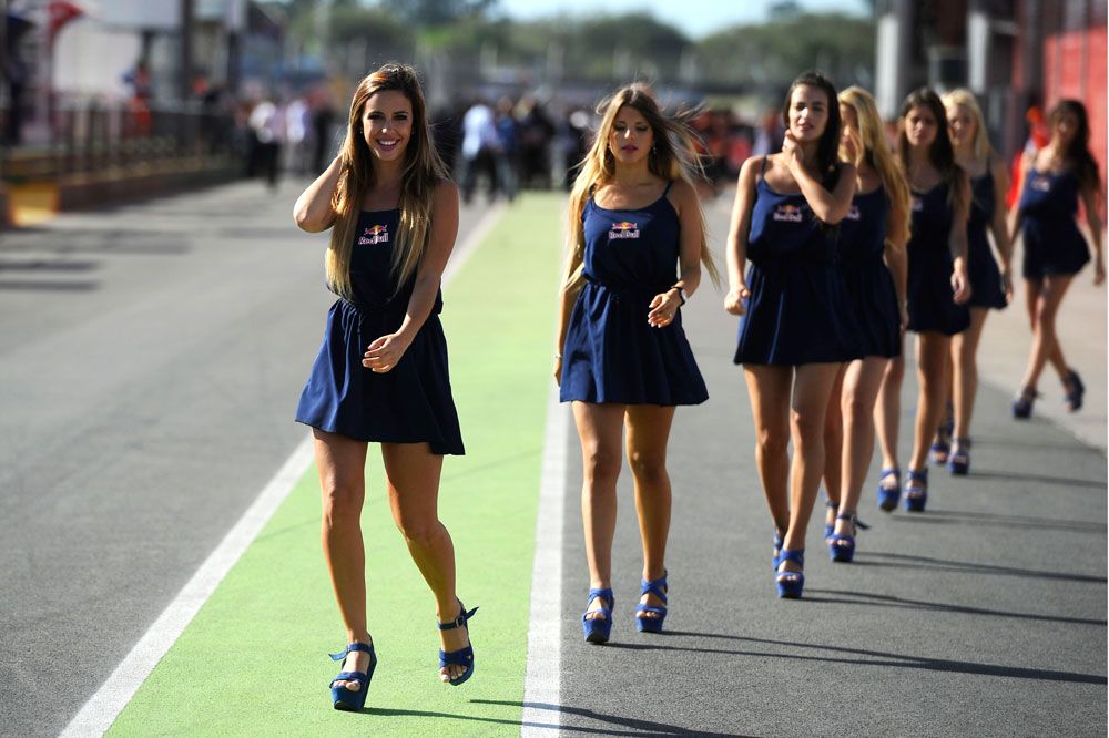 Las mejores paddock girls del año. Galería