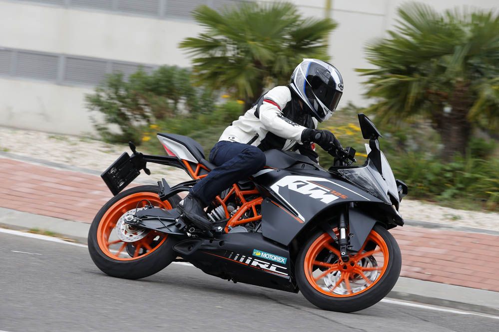 Prueba de la KTM RC 125. Galería
