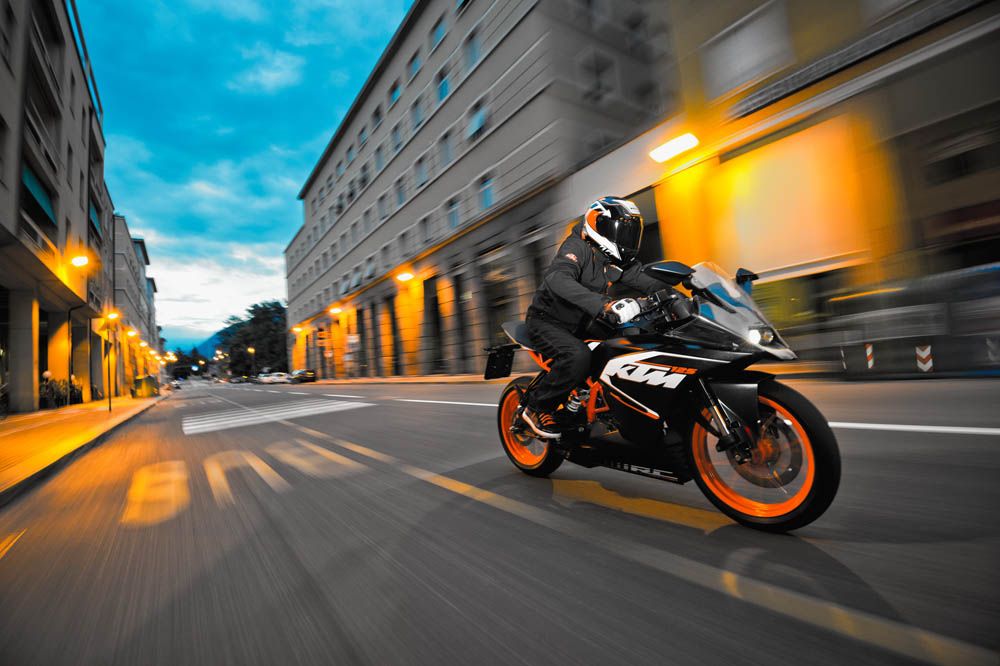 Prueba de la KTM RC 125. Galería