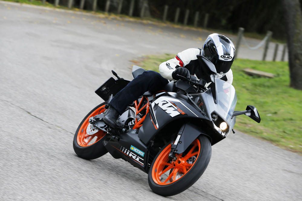 Prueba de la KTM RC 125. Galería