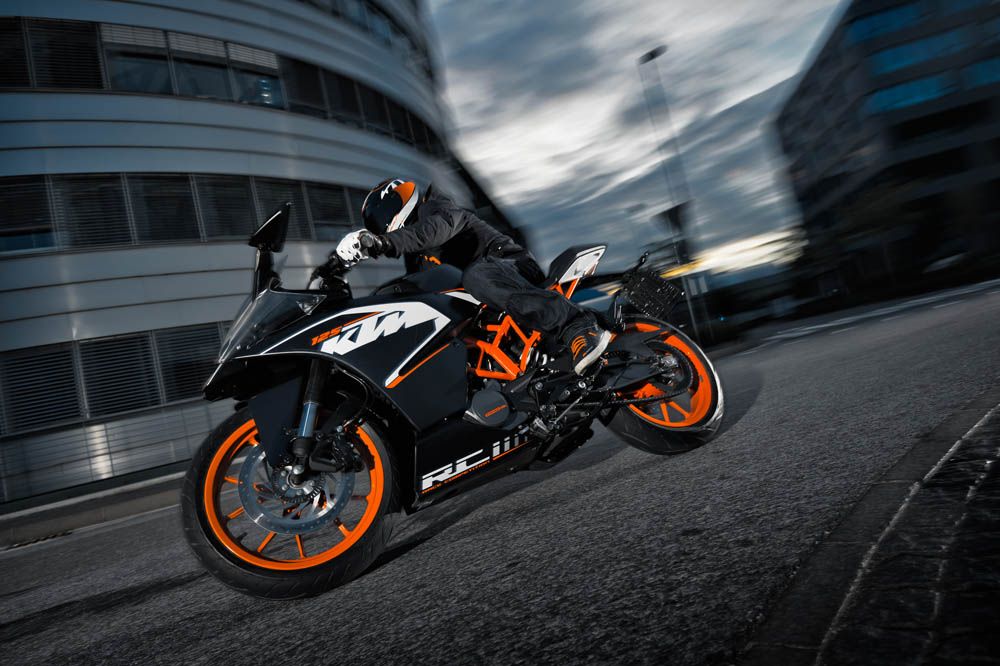 Prueba de la KTM RC 125. Galería