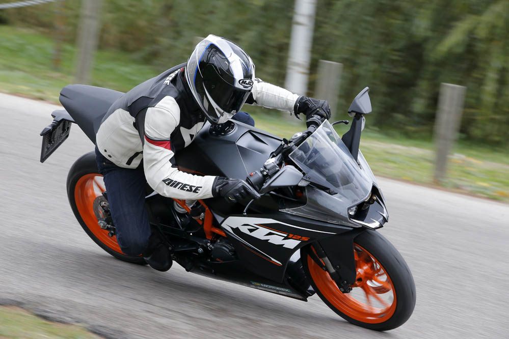 Prueba de la KTM RC 125. Galería