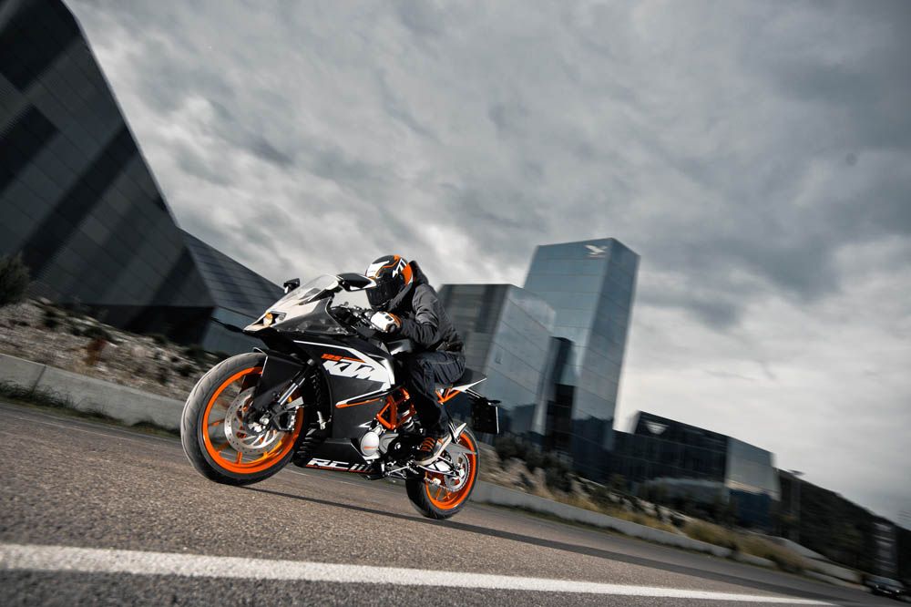 Prueba de la KTM RC 125. Galería