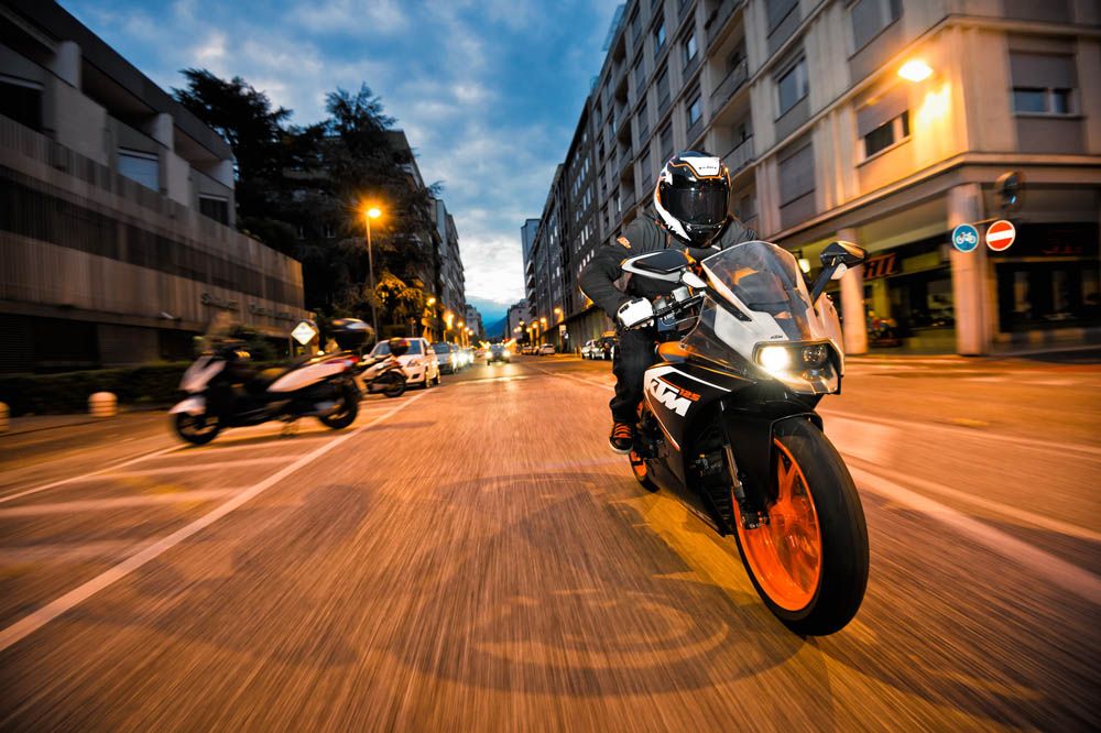 Prueba de la KTM RC 125. Galería