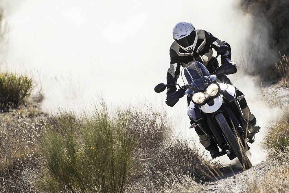 Prueba de la Triumph Tiger 800. Galería