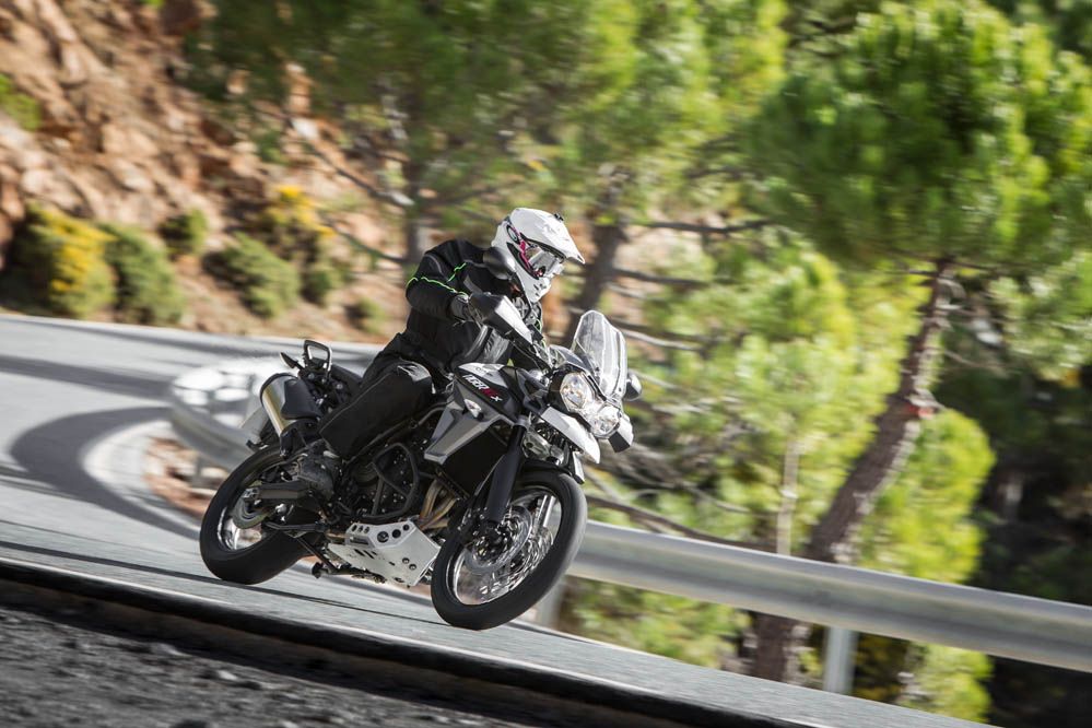 Prueba de la Triumph Tiger 800. Galería