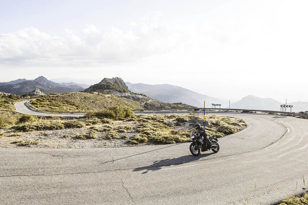 Prueba de la Triumph Tiger 800. Galería