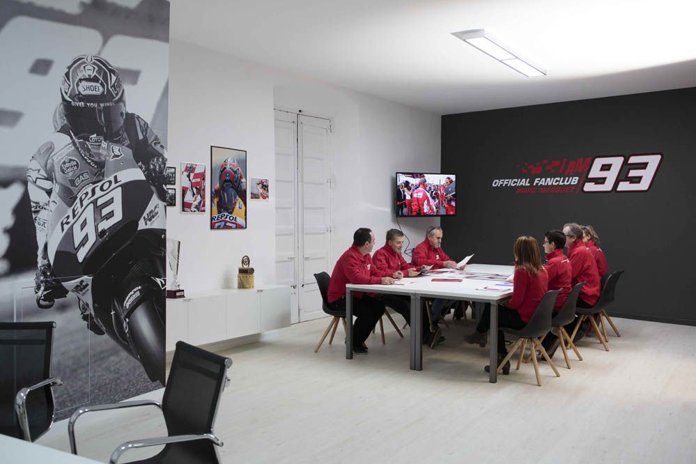 Fotos de la inauguración del Fan Club de Marc Márquez