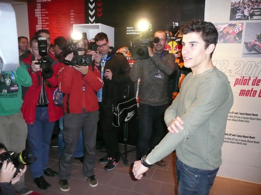Fotos de la inauguración del Fan Club de Marc Márquez