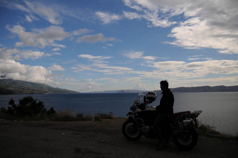 De Barcelona a Sidney en moto. Imágenes