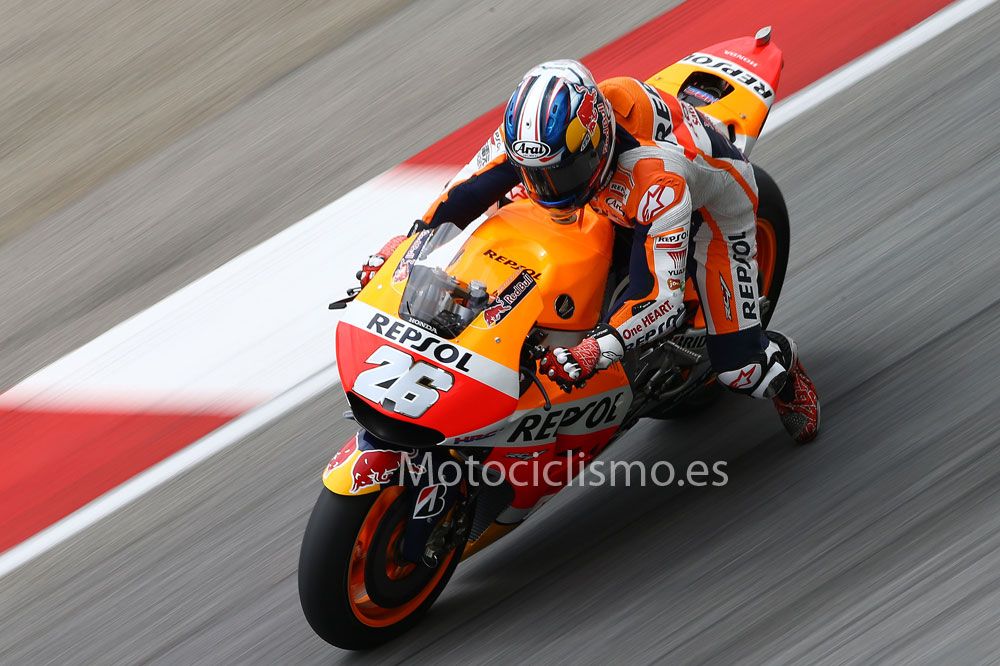 Dani Pedrosa. Sepang 2015. Día 1. Foto: Motociclismo.es