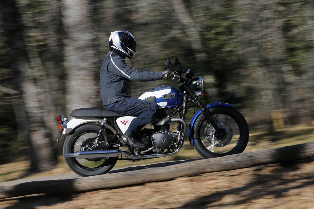 Prueba de la Triumph Bonneville T214. Galería