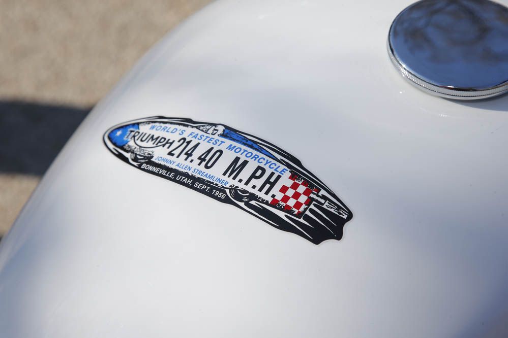 Prueba de la Triumph Bonneville T214. Galería