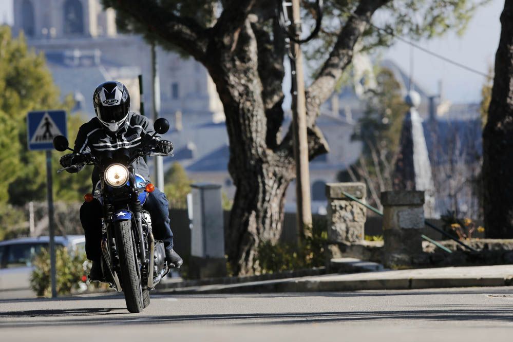 Prueba de la Triumph Bonneville T214. Galería