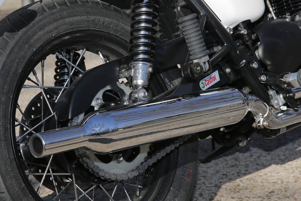 Prueba de la Triumph Bonneville T214. Galería