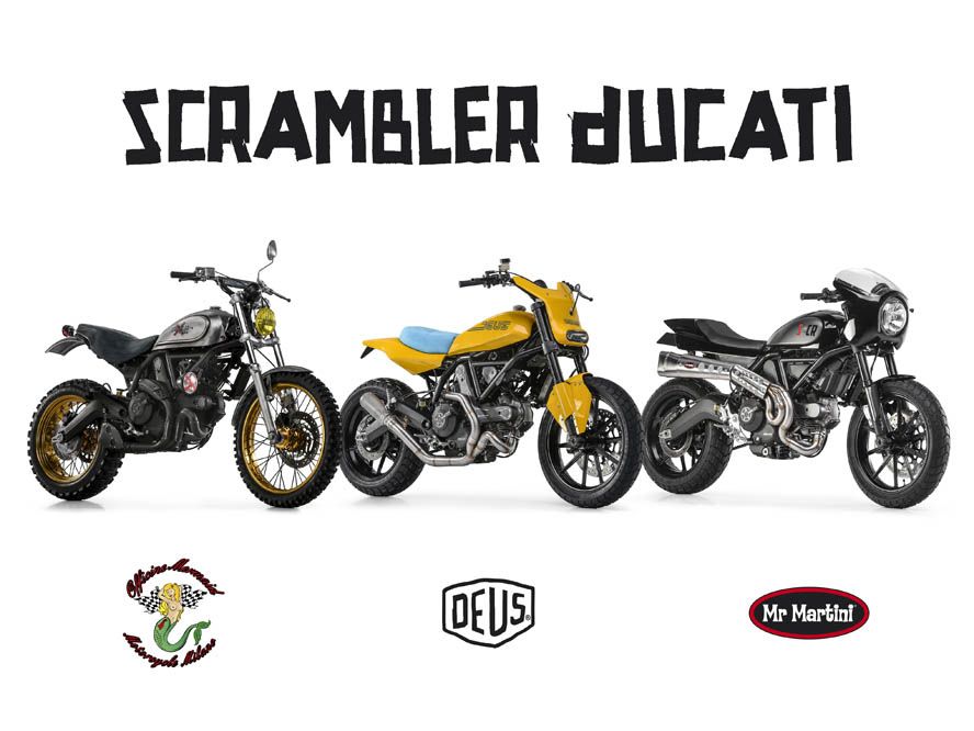 Ducati Scrambler customizadas