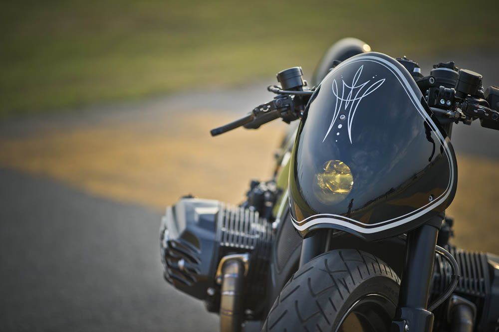 Preparaciones sobre la BMW R nineT