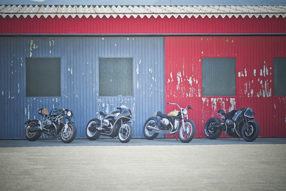 Preparaciones sobre la BMW R nineT