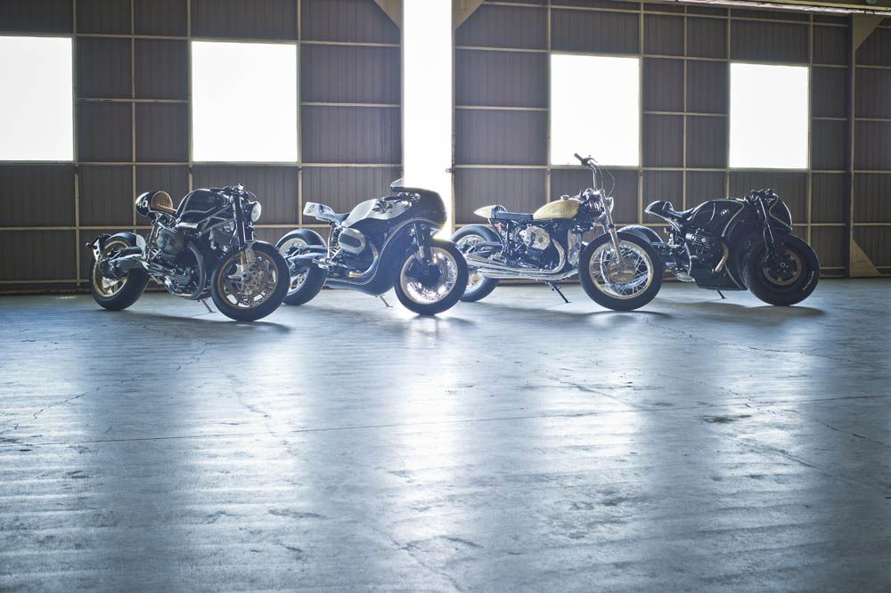 Preparaciones sobre la BMW R nineT
