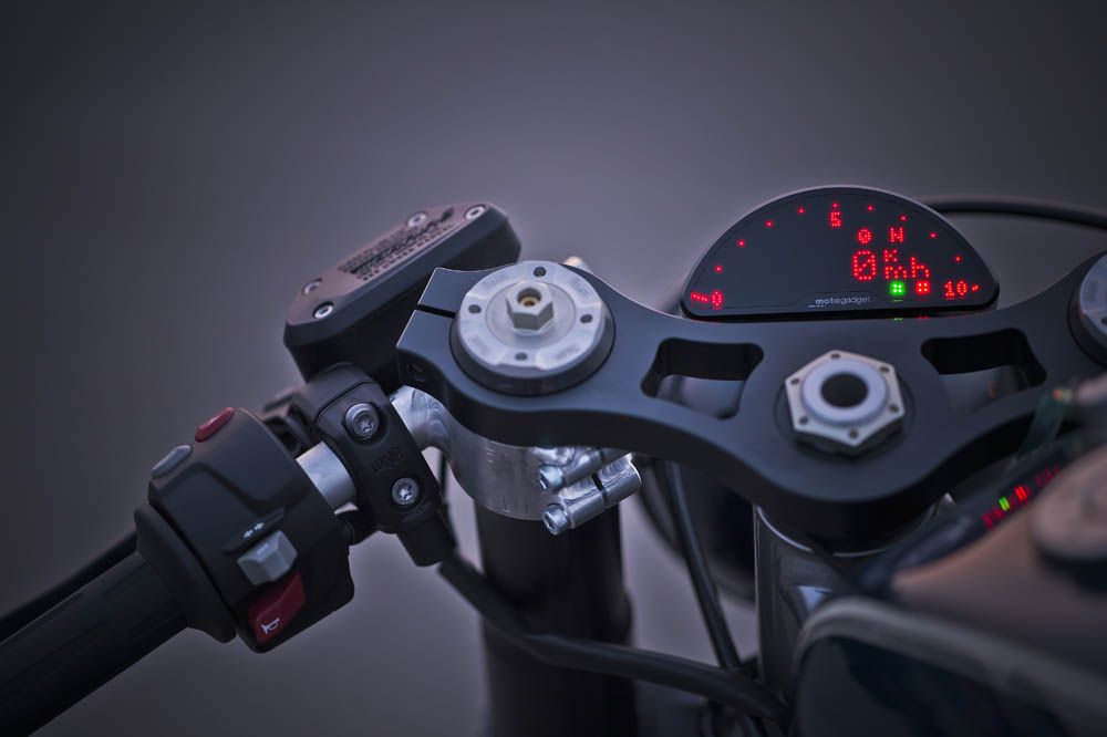 Preparaciones sobre la BMW R nineT