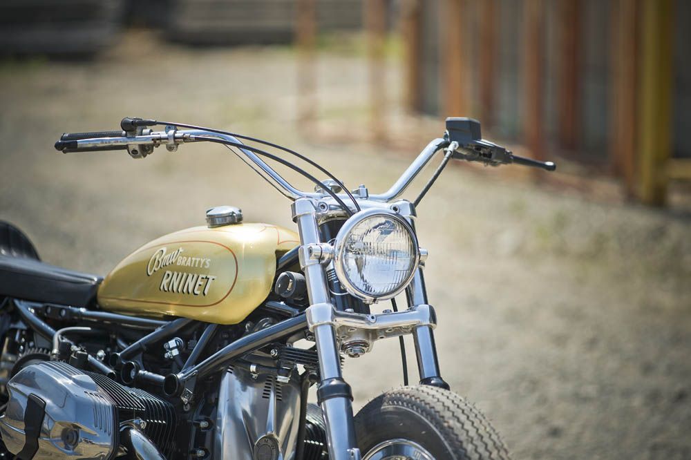 Preparaciones sobre la BMW R nineT